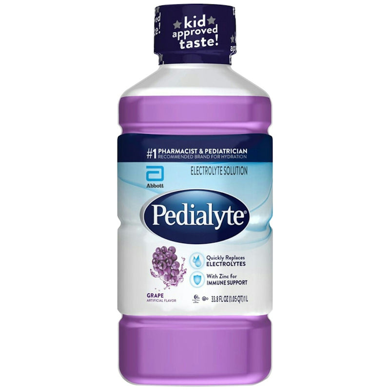 Pedialyte Pedialyte Grape Electrolyte Solution, 33.8 Fl Oz Baby & Toddler Furniture White Smoke