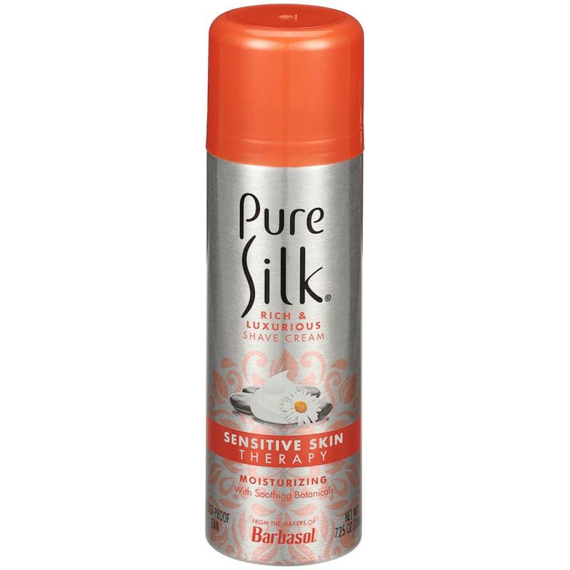 Pure Silk Pure Silk Spa Therapy Shaving Cream for Women, Sensitive Skin with Aloe, 7.25 oz Shaving Cream