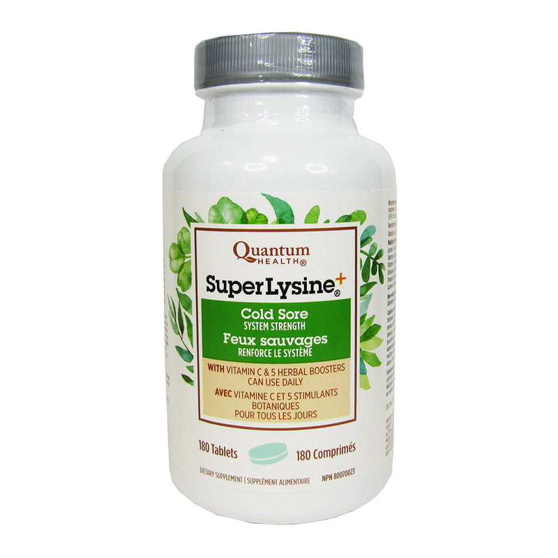 Quantum Health Quantum Health Super Lysine Plus Immune System - 180 Tablets Vitamins & Supplements