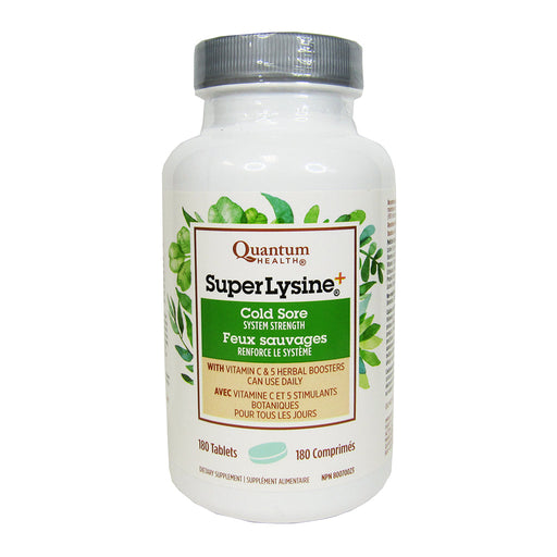 Quantum Health Quantum Health Super Lysine Plus Immune System - 180 Tablets Vitamins & Supplements