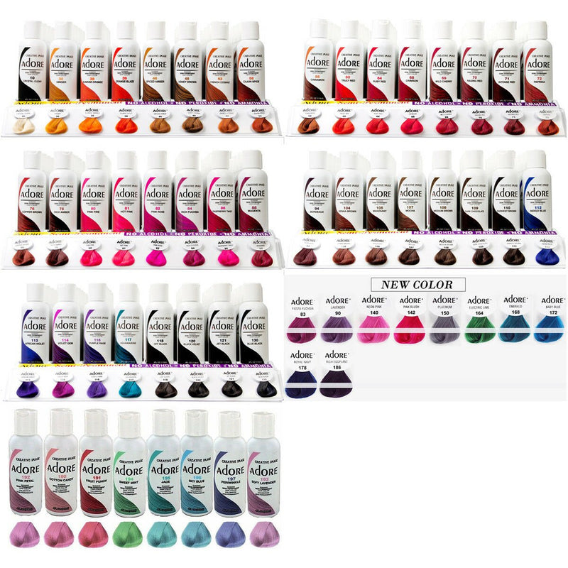 VIP Extensions ADORE Semi Permanent Hair Color 4 fl oz salon accessories