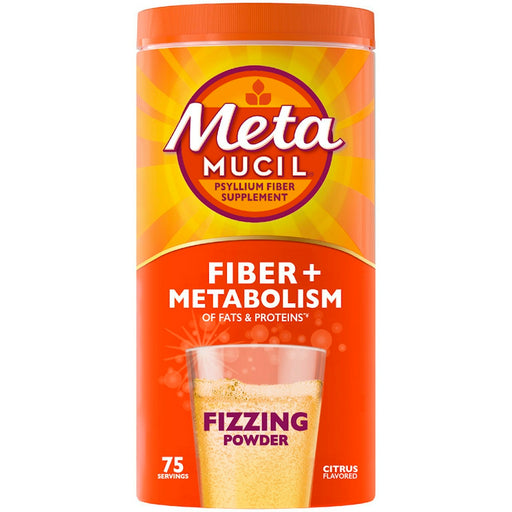 Metamucil Metamucil Psyllium Fiber Supplement, Citrus Flavored 24.9 Oz Personal Care