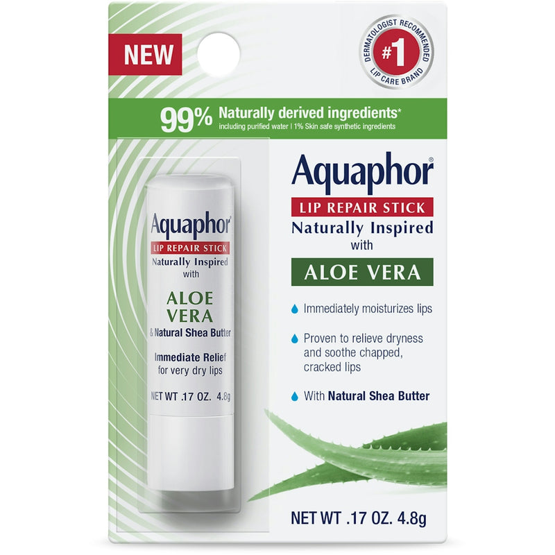 Eucerin Eucerin Aquaphor Lip Repair Stick, Aloe Vera 0.17 Oz Lip Balms & Treatments