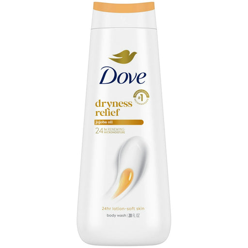 Dove Dove Beauty Dryness Relief With Jojoba Oil Body Wash - 22 Fl Oz Body Wash White Smoke