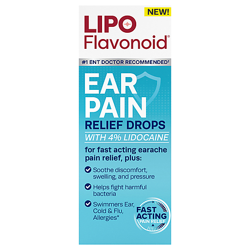 Lipo Flavonoid Lipo-Flavonoid® Ear Pain Relief Drops – 0.5 fl oz Ear Drops