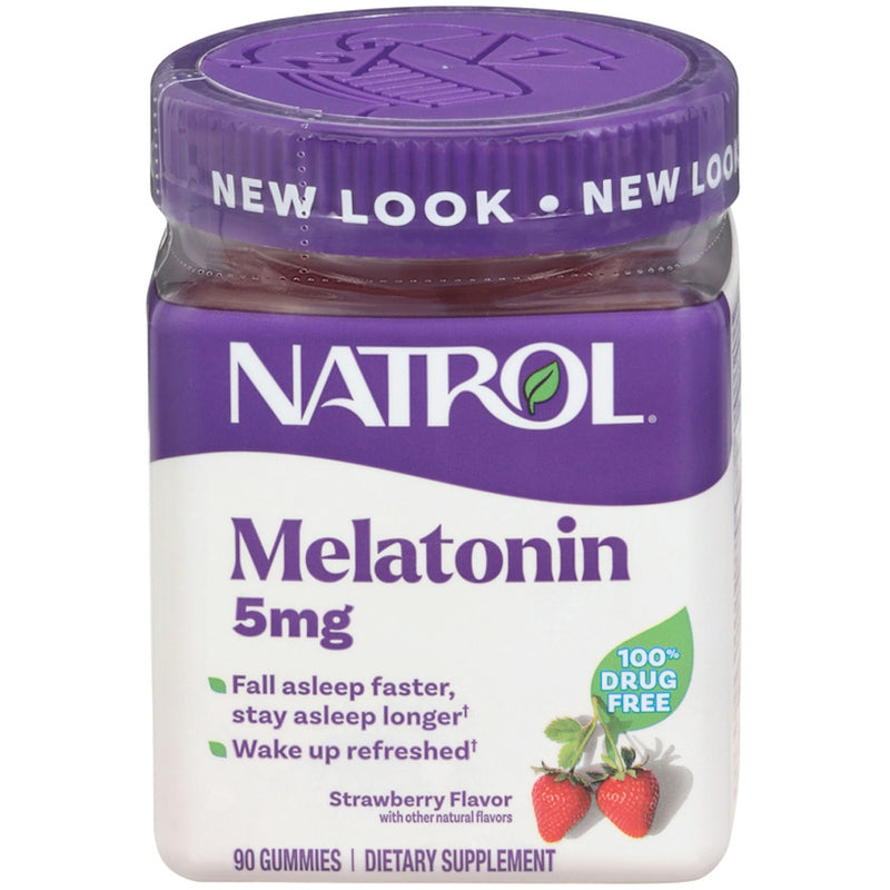 Natrol Natrol Melatonin 5 Mg Sleep Aid Gummies, Strawberry Vitamins & Supplements