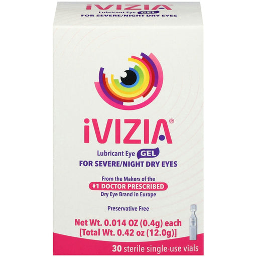 iVIZIA Ivizia  Lubricant Eye Gel  For Sebvere And Nighttime Dry Eye Relief 30Ct Eye Drops & Lubricants
