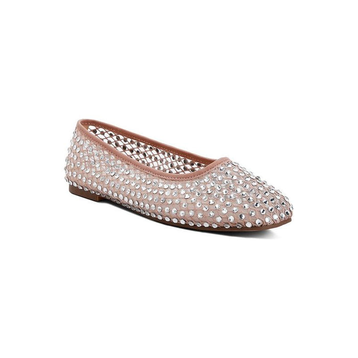 Orson Naked Rhinestone Ballerinas