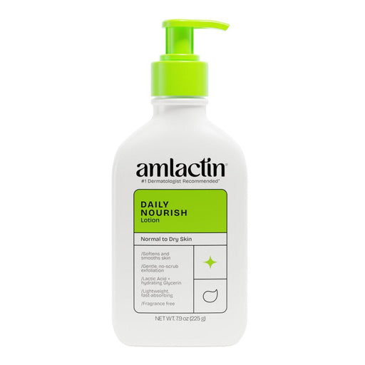 AmLactin AmLactin® Daily Nourish Lactic Acid 12% Exfoliating & Hydrating Lotion, 7.9 oz Lotion & Moisturizer Lavender