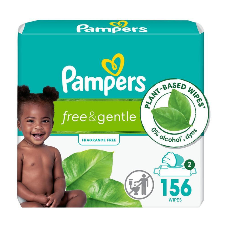 Pampers Pampers Free & Gentle Baby Wipes Baby Wipes