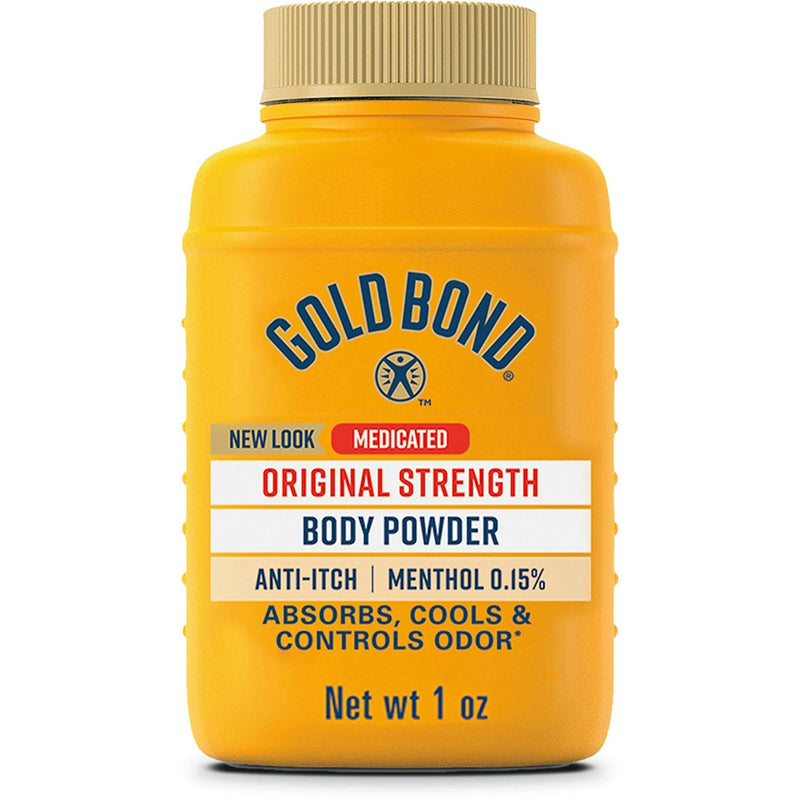 Gold Bond Gold Bond Body Powder, Original Strength, Medicated, 1 Ounce Body Powder