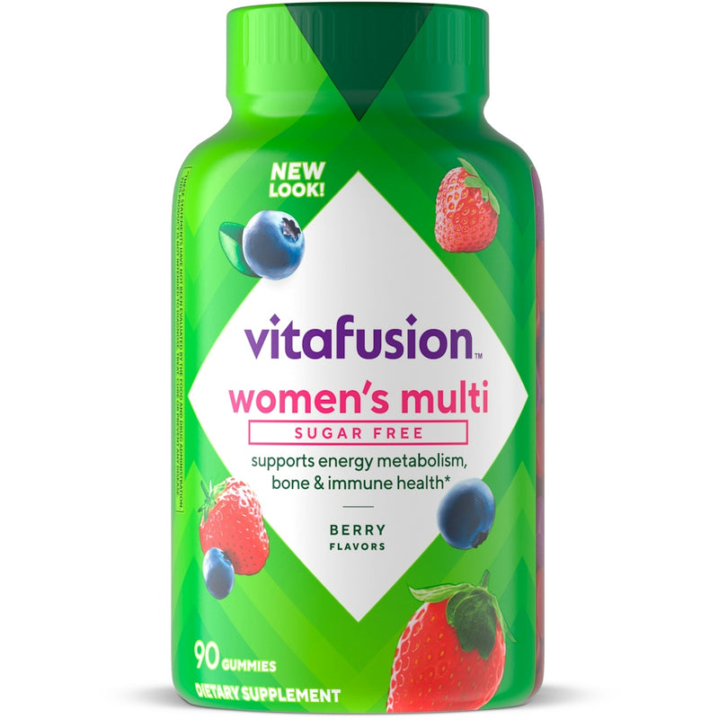 Vitafusion Vitafusion Women’s Sugar Free Daily Multivitamin Supplement, Adult Gummy Vitamin For Energy, Bone & Immune Support Vitamins & Supplements