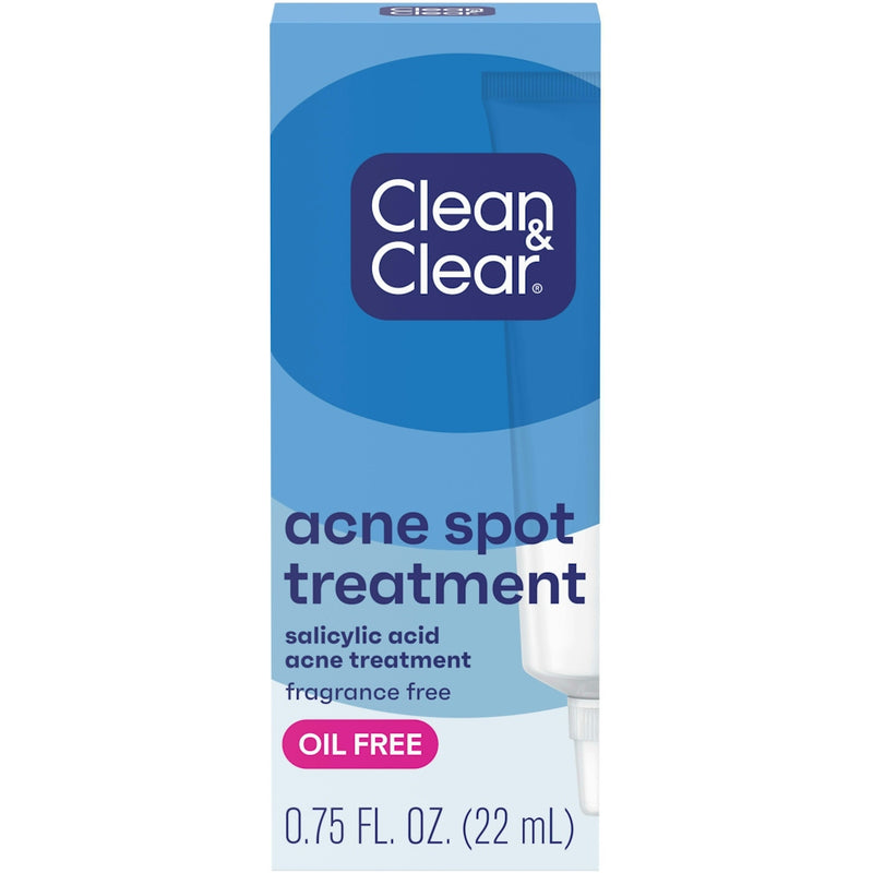 Clean & Clear Clean & Clear Advantage Acne Spot Treatment Gel Cream With Salicylic Acid Witch Hazel .75 Fl Oz Health & Beauty