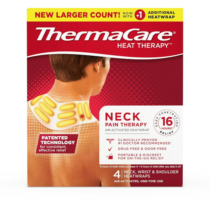ThermaCare ThermaCare Neck, Wrist & Shoulder Pain Relief Heatwraps Health & Beauty