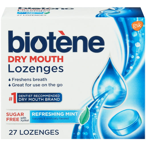 Biotene Biotene Dry Mouth Lozenges, Sugar Free, Refreshing Mint Health & Beauty