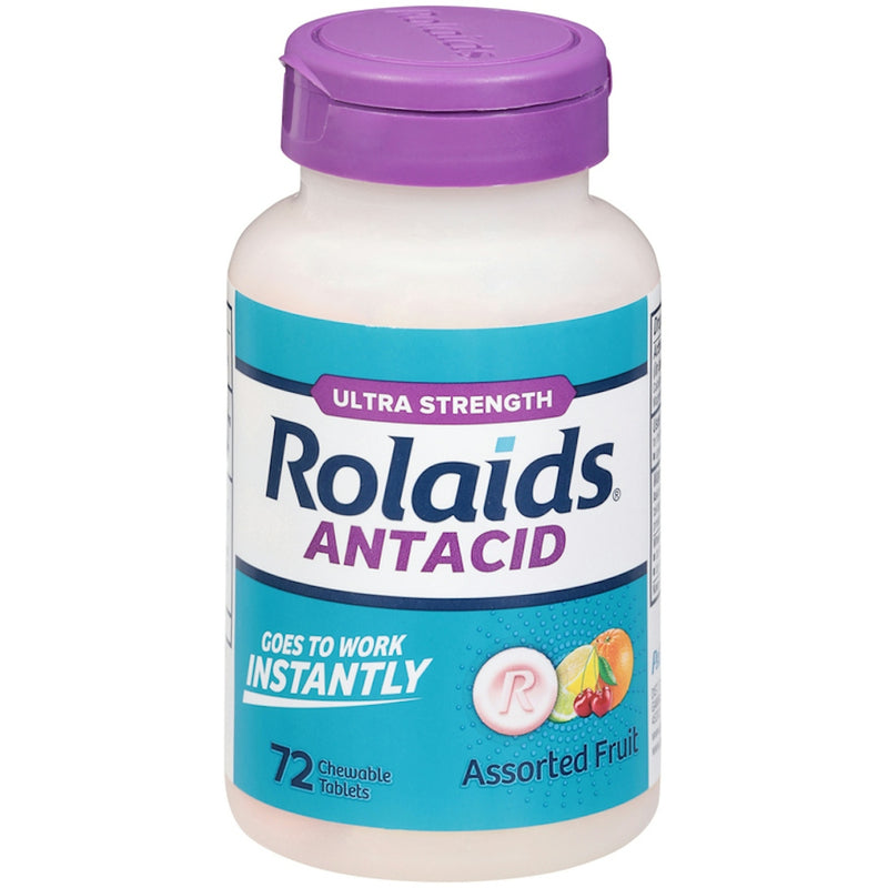 Rolaids Rolaids Ultra Strength Antacid Chewable Tablets - Assorted Fruit Health & Beauty