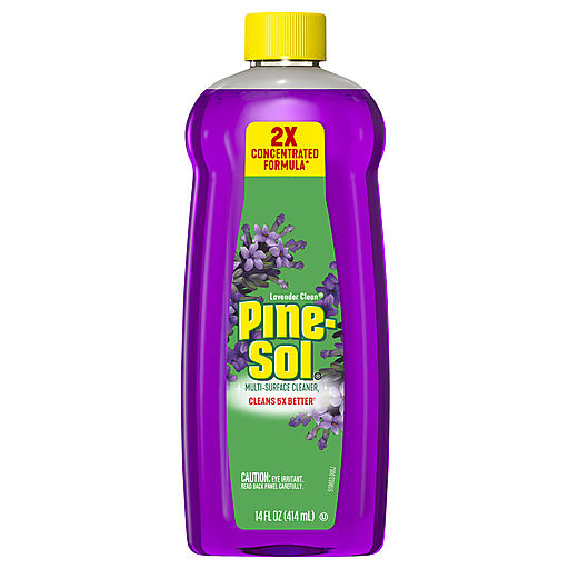 Pine Sol Pine Sol Cleaner, Lavender Clean, Multi Surface 14 Fl Oz All-Purpose Cleaners White Smoke
