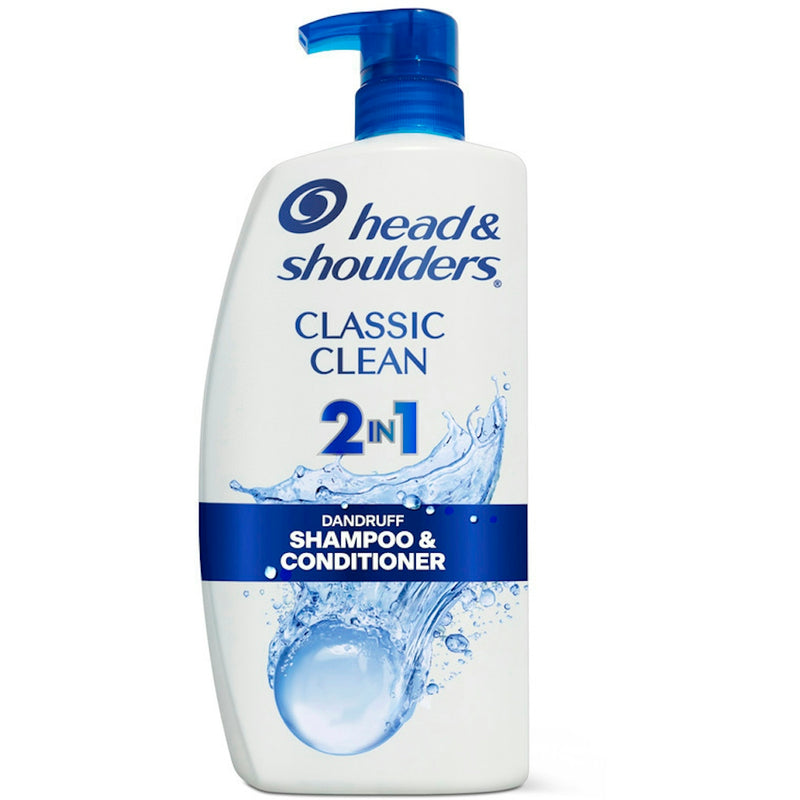 Head & Shoulders Head & Shoulders 2 In 1 Dandruff Shampoo Conditioner, Classic Clean 28.2 Oz Shampoo & Conditioner