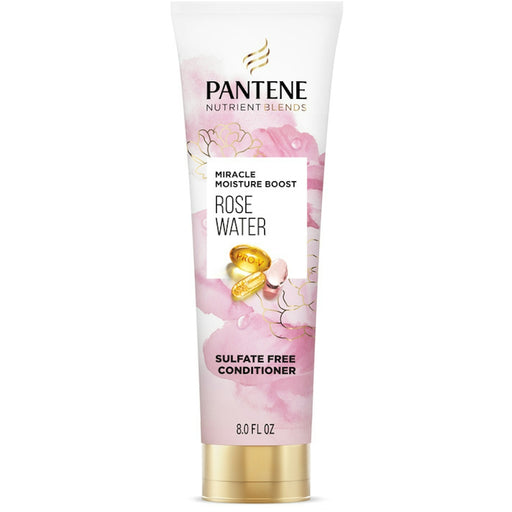Pantene Pantene Sulfate Free Rose Water Conditioner With Miracle Moisture Boost, Nutrient Blends 8 oz Conditioners
