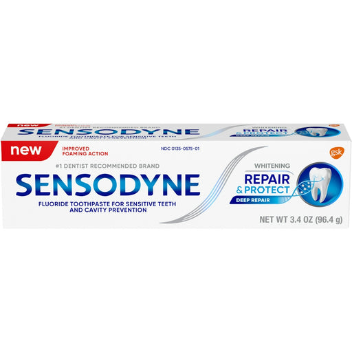 Sensodyne Sensodyne Repair & Protect Whitening Fluoride Toothpaste For Sensitive Teeth 3.4 oz Toothpaste