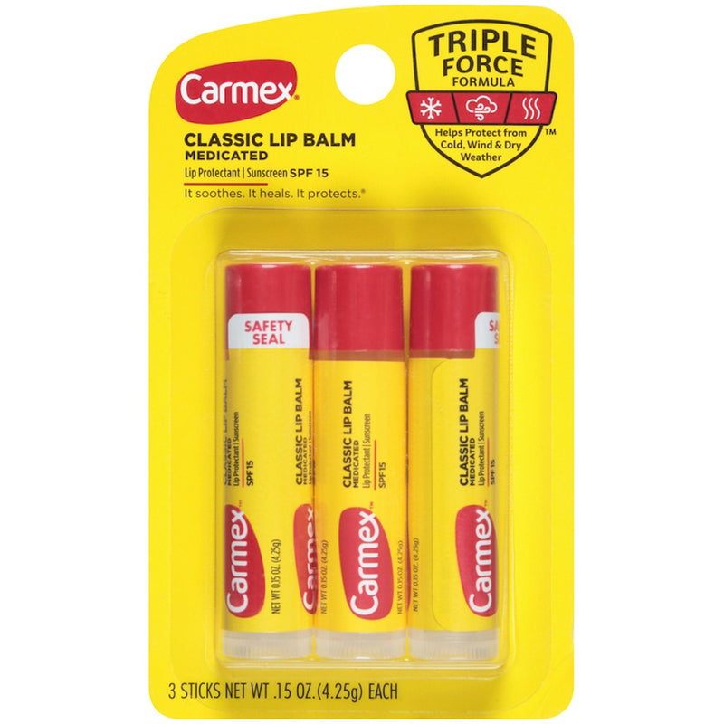 Carmex Carmex Lip Balm, Classic, Medicated, SPF 15 Lip Balms & Treatments