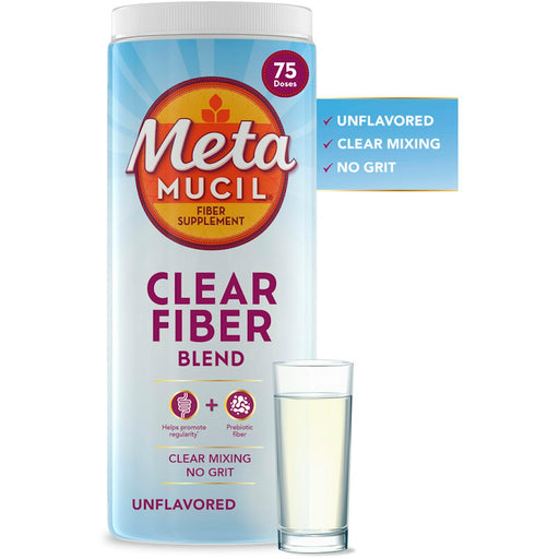 Metamucil Metamucil Clear Fiber Blend, Unflavored 11.6 Oz Medicine & Drugs