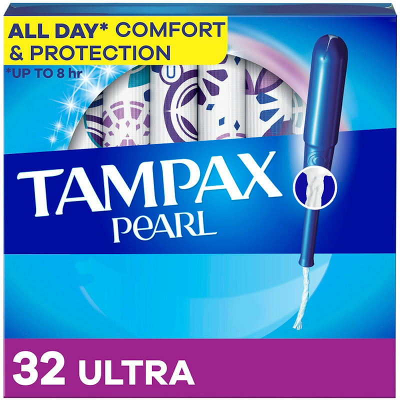 Tampax Tampax Pearl Tampons - Ultra Absorbency With LeakGuard Braid - Unscented - 36ct Tampons