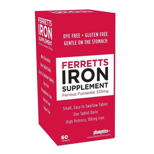 Pharmics Pharmics Ferretts Iron Supplement, Tablets Vitamins & Supplements