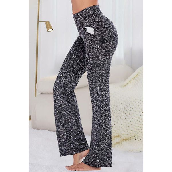 Pocketed High Waist Active Pants