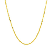 Bids.com 10k Yellow Gold Sparkle Chain 1.50 mm) Necklaces