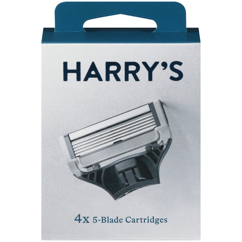 Harry's 5-Blade Cartridge Refill, 4-Pack