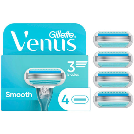 Gillette Gillette Venus Smooth Women's Razor Blade Refills, 3 Blades, 4 Count Shaving & Grooming