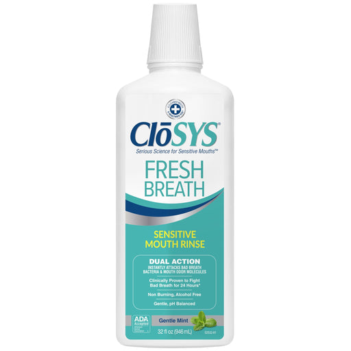 Closys Closys Fresh Breath Sensitive Mouth Rinse Gentle Mint Personal Care