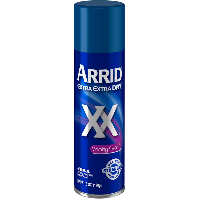 Arrid Arrid XX Extra Extra Dry Antiperspirant Deodorant Spray - Morning Clean, 6 oz Deodorant & Anti-Perspirant