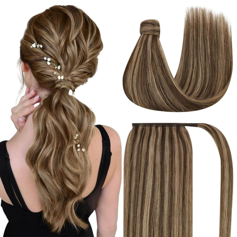 VIP Extensions VIP PONYTAIL  / Silky 18"  100% Human Hair ponytail
