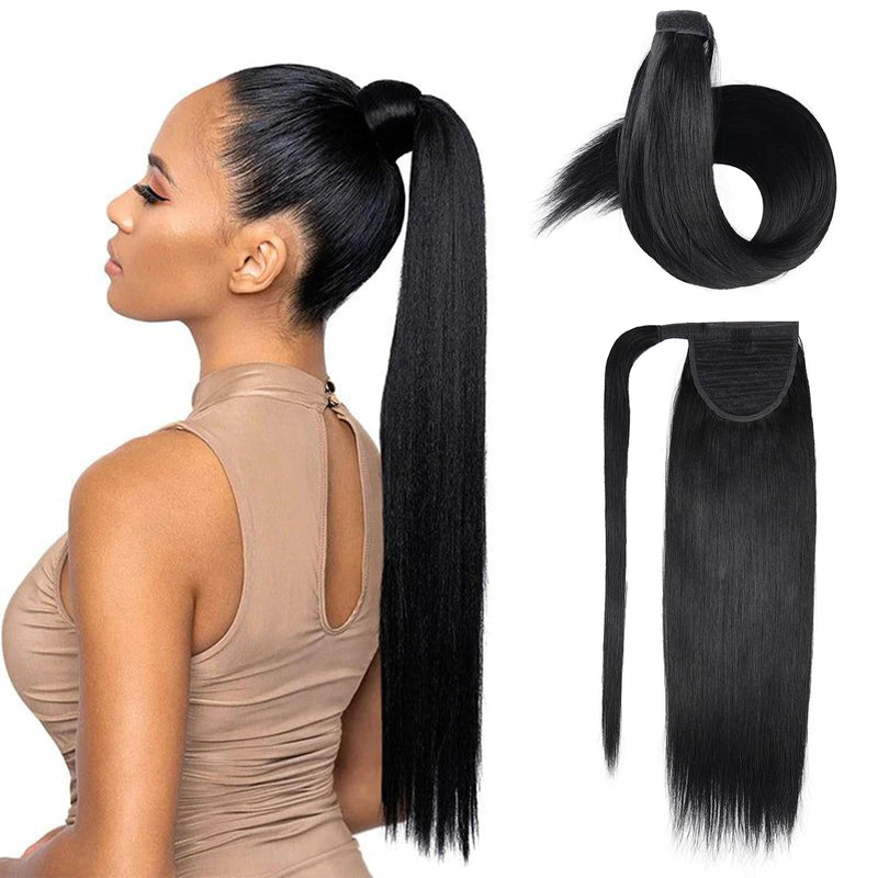 VIP Extensions VIP PONYTAIL  / Silky 18"  100% Human Hair ponytail