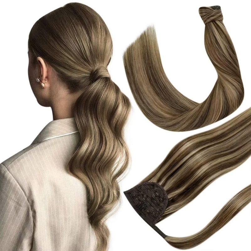 VIP Extensions VIP PONYTAIL / Silky 24" (100 grams) 100% Human Hair ponytail