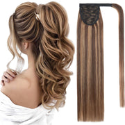 VIP Extensions VIP PONYTAIL / Silky 24" (100 grams) 100% Human Hair ponytail