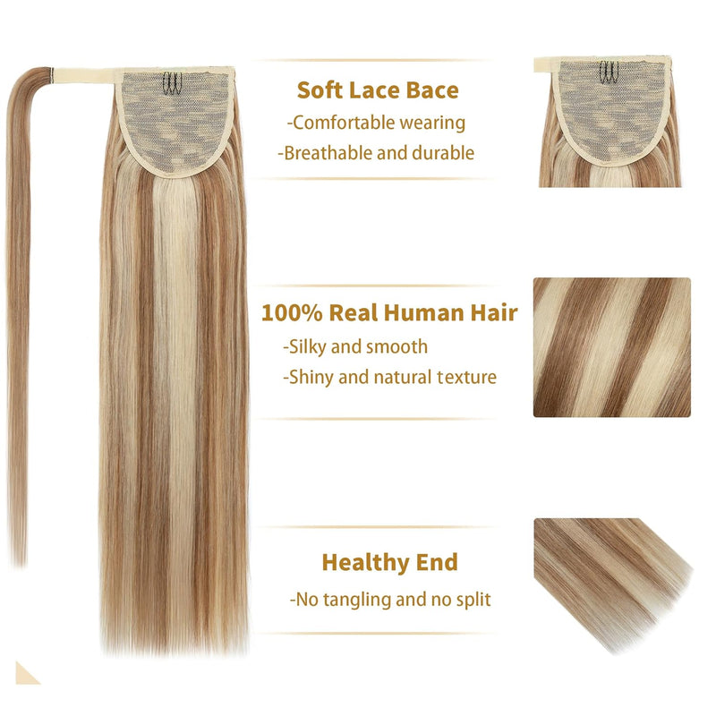 VIP Extensions VIP PONYTAIL  / Silky 18"  100% Human Hair ponytail
