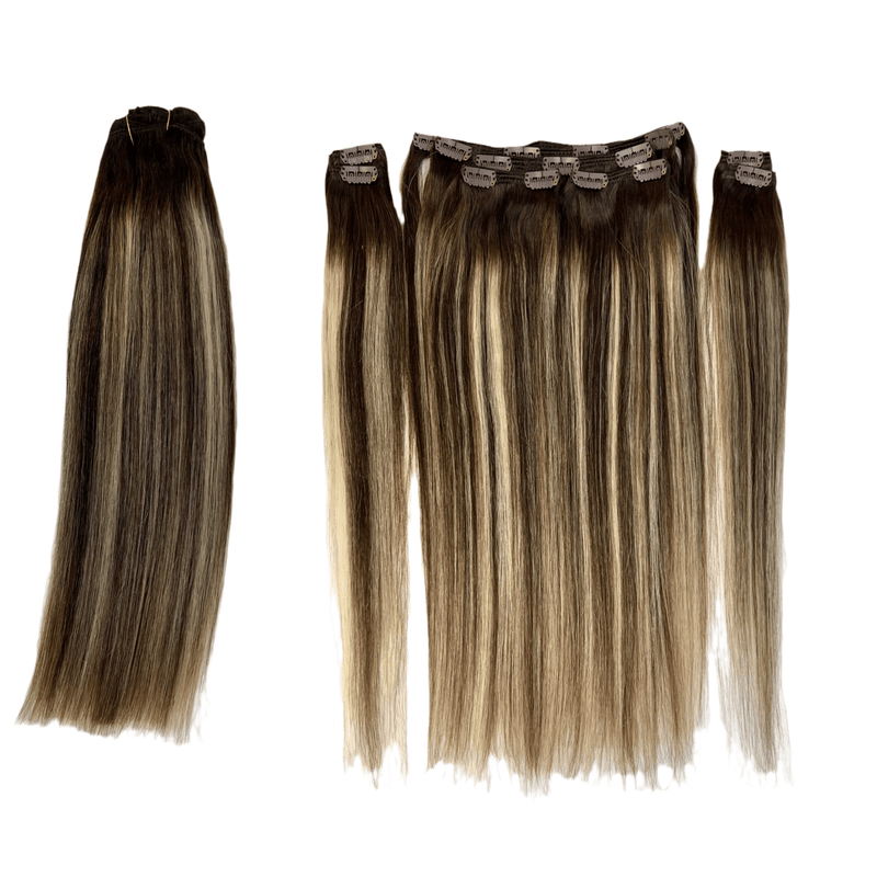 VIP Extensions VIP Clip Extensions / Silky Straight - 18" (140 g ) ClipeX System Hair Extension