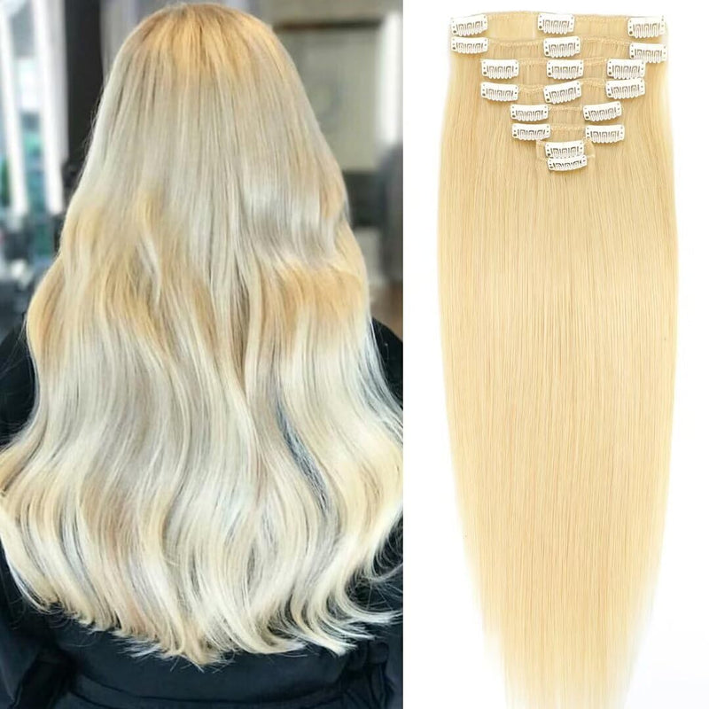 VIP Extensions VIP Clip Extensions / Silky Straight - 18" (140 g ) ClipeX System Hair Extension