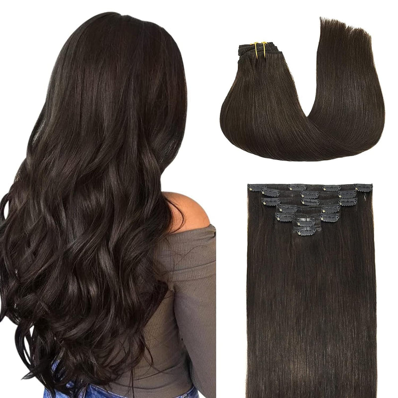 VIP Extensions VIP Clip Extensions / Silky Straight - 18" (140 g ) ClipeX System Hair Extension