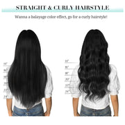 VIP Extensions VIP Clip Extensions / Silky Straight - 18" (140 g ) ClipeX System Hair Extension