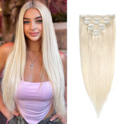 VIP Extensions VIP Clip Extensions / Silky Straight - 18" (140 g ) ClipeX System Hair Extension