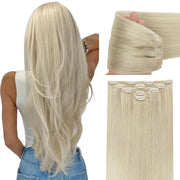 VIP Extensions VIP Clip Extensions / Silky Straight - 18" (140 g ) ClipeX System Hair Extension
