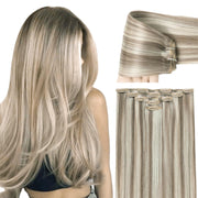VIP Extensions VIP Clip Extensions / Silky Straight - 18" (140 g ) ClipeX System Hair Extension