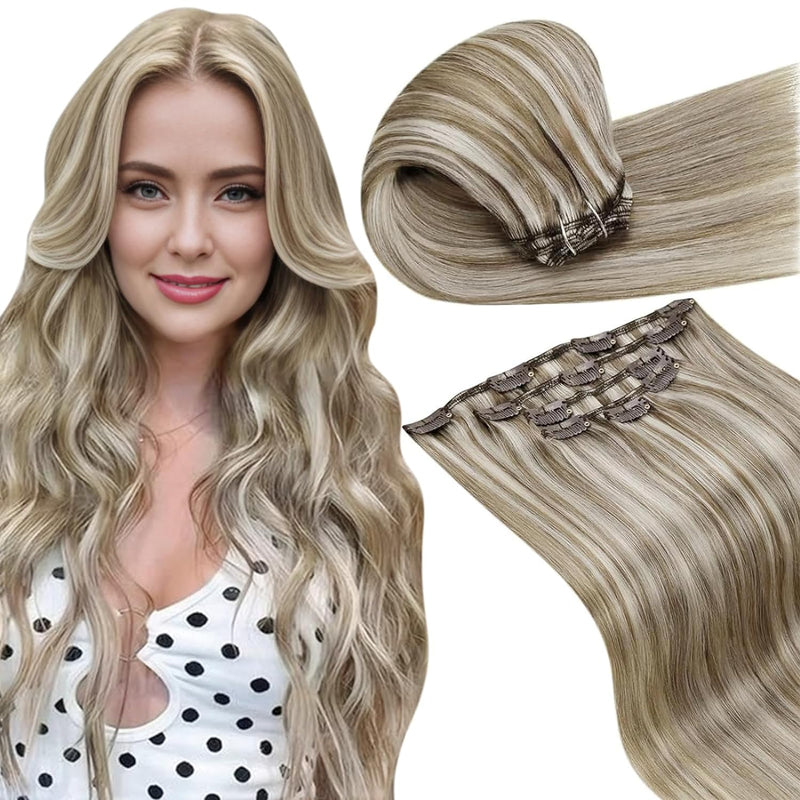 VIP Extensions VIP Clip Extensions / Silky Straight - 18" (140 g ) ClipeX System Hair Extension