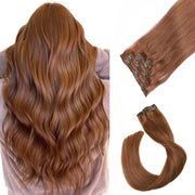 VIP Extensions VIP Clip Extensions / Silky Straight - 18" (140 g ) ClipeX System Hair Extension