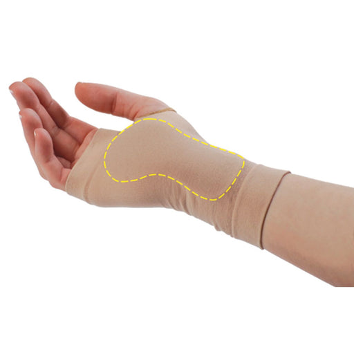 Pedifix Wrist Support Pedifix Wrist Support Visco-gel Carpal Tunnel Relief Sleeve Large Right Supports & Braces