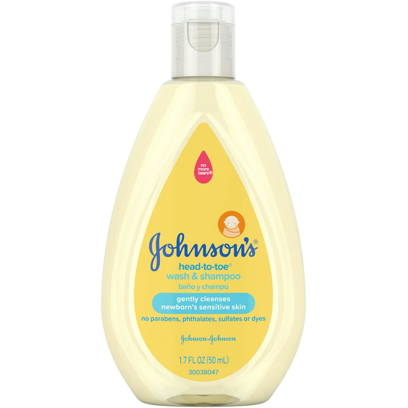 Johnson's Johnson's HeadtoToe Gentle TearFree Baby Wash Shampoo For Babys Sensitive Skin 170 Oz Shampoo